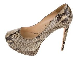 Alexandre Birman Snakeskin pumps 9.5